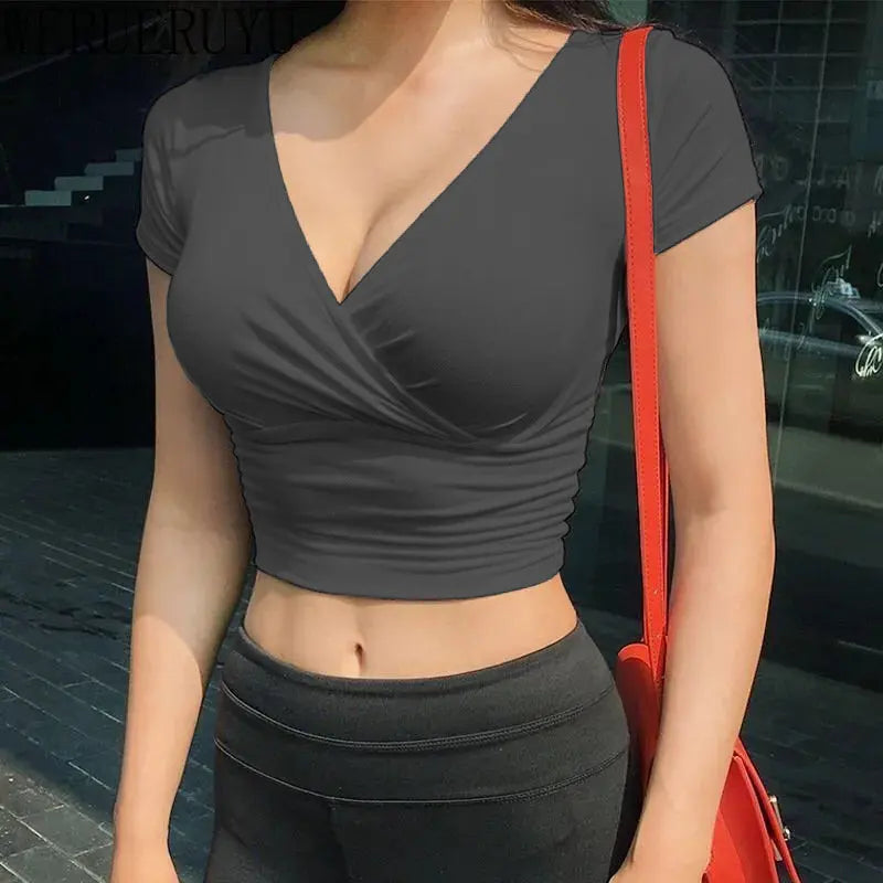 V-neck T-shirt