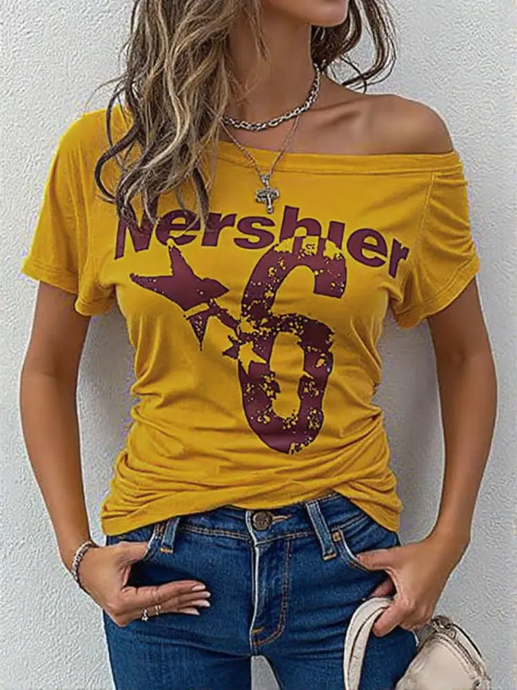 Sport Off shoulder Top