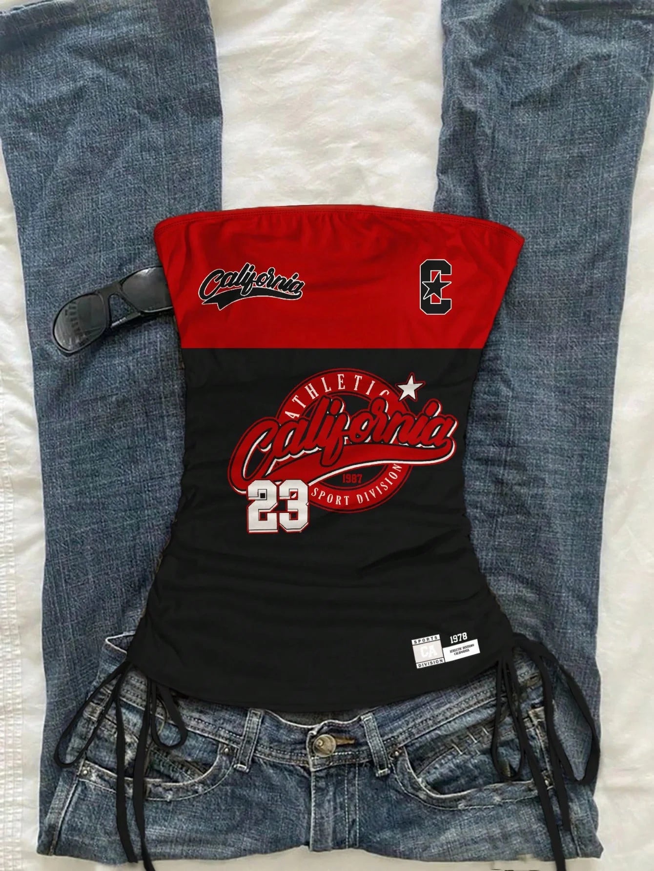 cropped top california