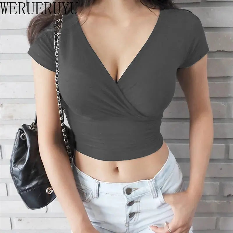 V-neck T-shirt